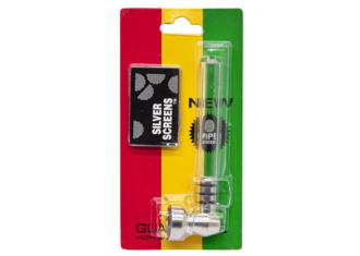 Super Heroes  Glaspfeife 9cm + Siebe