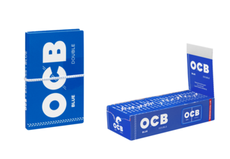 OCB Blau Gummizug, 100 Blatt