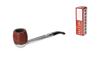 Falcon Pipe Standard curved, rustic