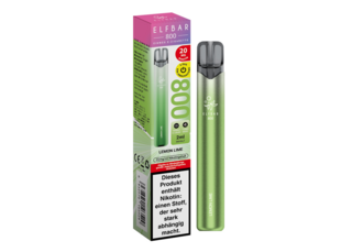 ELFBAR 800 Einweg E-Zigarette Lemon Lime 20mg/ml ca.800 Züge