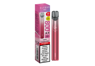 ELFBAR 800 Einweg E-Zigarette Cherry 20mg/ml ca.800 Züge