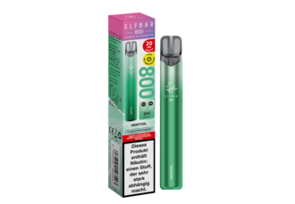 ELFBAR 800 Einweg E-Zigarette Menthol 20mg/ml ca.800 Züge