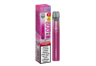 ELFBAR 800 Einweg E-Zigarette Strawberry Ice 20mg/ml ca.800 Züge