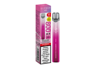 ELFBAR 800 Einweg E-Zigarette Dragon Fruit Strawberry 20mg/ml ca.800 Züge