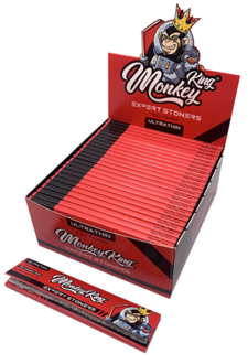 Monkey King KS Slim expert stoners red ultra thin 14g 32 Leaves 50 Booklets