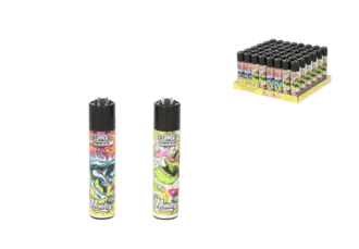 Monkey King Clipper Reibrad Totenkopf nachfüllbar