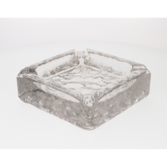 Angelo Zigarrenaschenbecher Glas Patrick Opaque, 4 Ablagen, 20x20x7cm