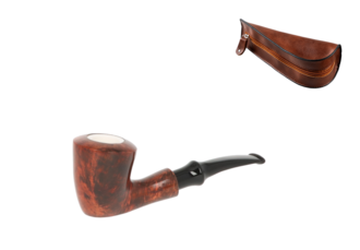 Angelo Pipe straight Meerschaum insert