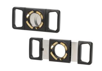Angelo Abschneider mit Ablage für Ring 51, schwarz/goldfarben
