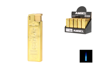 Angel lighter Jetflame 25pcs Display Alu Case gold bar, refillable