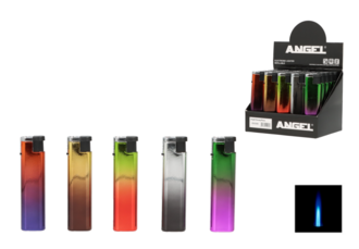 Angel lighter Jetflame 25pcs Display Alu Case Mixed Colors, refillable