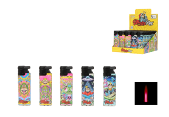 Monkey King lighter Turbo, various designs, refillable
