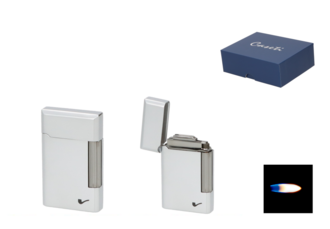Caseti Premium Pfeifenfeuerzeug Stein, satin,