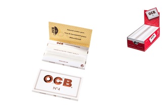 OCB No.4 white 100 sheets