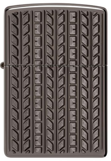 Zippo 60007509 24095 Carved Pattern Design Armor® Black Ice®