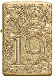 Zippo 60007526 28496 1932 Filigree Armor® Tumbled Brass