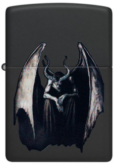 Zippo 60007569 218 Demon Monster Design Black Matte