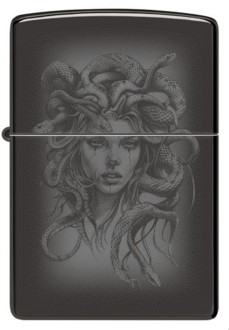 Zippo 60007580 24756 Medusa Design High Polish Black
