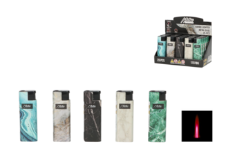 Matteo Turbo lighter marble