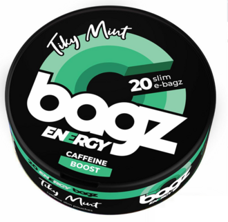 BAGZ ENERGY Tiky Mint Coffeine Boost, 5 Dosen