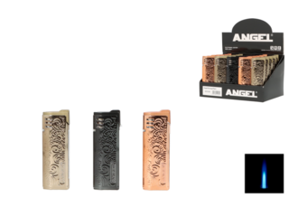 Angel Lighter 1 x Jet black, copper-rose and champagne-colored