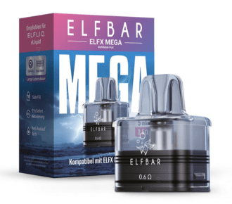 ELFBAR ELFX MEGA Refillable Pod 0,6Ω; 5ml