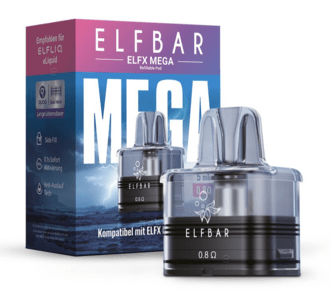 ELFBAR ELFX MEGA Refillable Pod 0,8Ω; 5ml