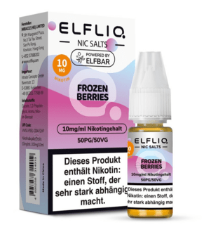 ELFBAR Elfliq SALT Liquid 10mg Frozen Berries 10ml