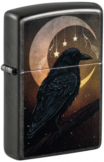 Zippo 60007744 Crow and Moon Design