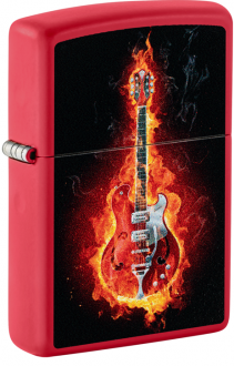 Zippo 60007670 Burning Guitar Design