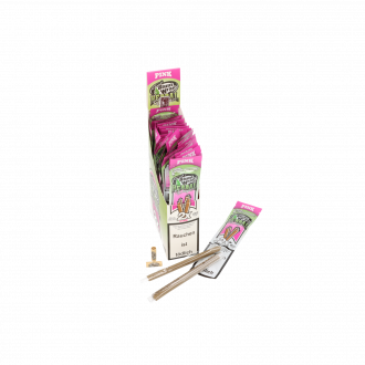 Blunt Wrap Herbal Pink, 2x Wraps w/tips