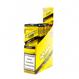KUSH Ultra Herbal Cones yellow, Lemonade