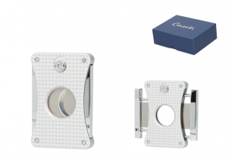 Caseti Cigar Cutter Chrome patters, 2 Blades