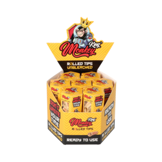 Monkey King Rolled Tips ungebleicht, 100 Stück