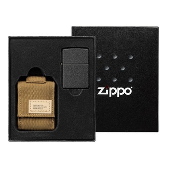 Zippo 60005676 Molle Pouch Coyote + Lighter Gift Set