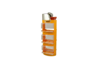 Bic Disposable Lighter Tray orange