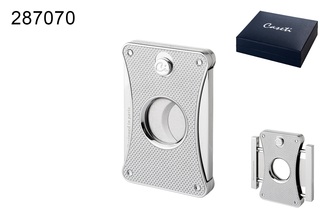 Caseti Zigarrenabschneider Chrom satiniert, Ring 56