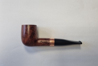 Angelo Pipe straight Brown Copper Ring