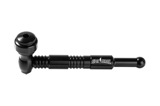 Super Hero metal pipe 10cm, black
