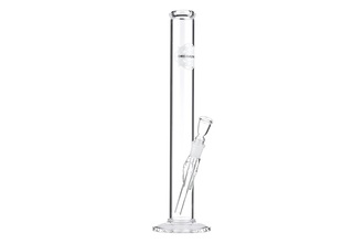 Dreamliner Glasbong Zylinder trans, H.40cm, Ø3,3cm, Glaschillum 18er Schliff