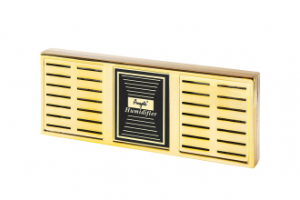 Angelo Befeuchter goldfarben Kristalle, 17x6x 2cm