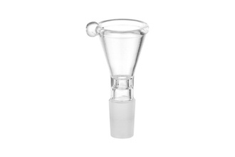 glass chillum 14,er Schliff, L. 16,5cm