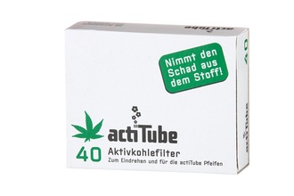 Acti Tube 8mm Filter Regular 40 pieces