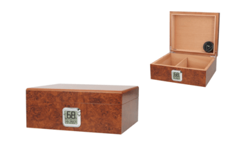 Angelo Humidor Rootwood Design 26x22x12cm