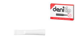 Denicotea 10122 Spitze Deni-Tip Weiß, 6 Stück per Schachtel