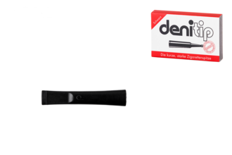 Denicotea 10121 Spitze Deni-Tip Schwarz, 6er Schachtel
