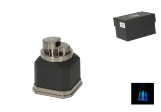 Winjet Lighter Brugg 4xJet, Black, Tablelighter