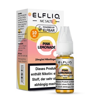 ELFBAR Elfliq SALT Liquid 10mg Pink Lemonade 10ml