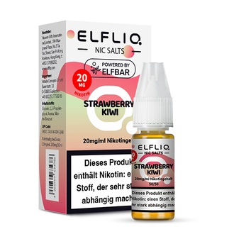 ELFBAR Elfliq SALT Liquid 20mg Strawberry Kiwi 10ml