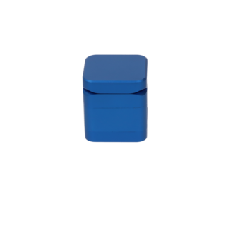 Super Heroes Grinder 4tlg. Metall Würfel blau, 5,5cm, H. 6cm